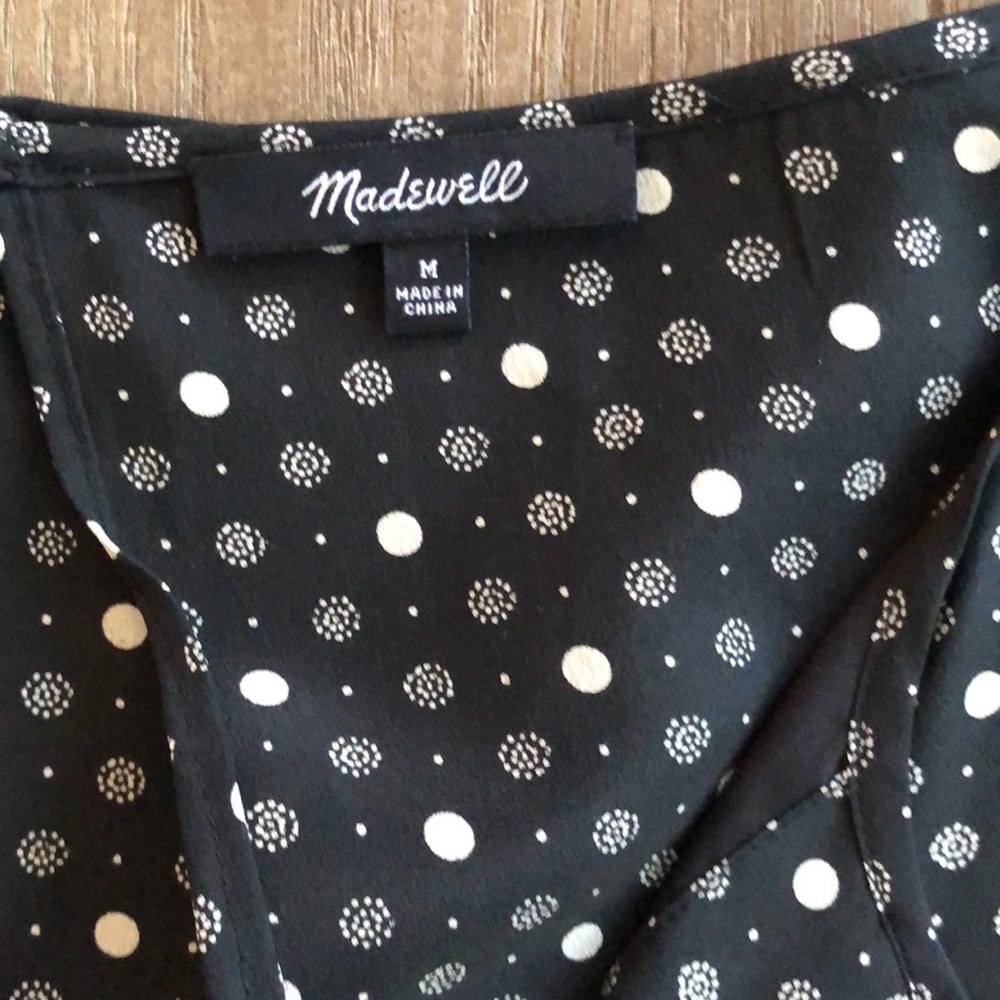 NWOT Madewell Petalplay Romper in Dotmix - Picture 4 of 13